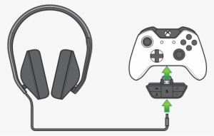 A Drawing Shows The Connections Between An Xbox One