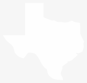 Texas Icon - White State Of Texas