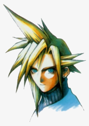 Cloud Strife Portrait Ffvii - Cloud Strife Emo