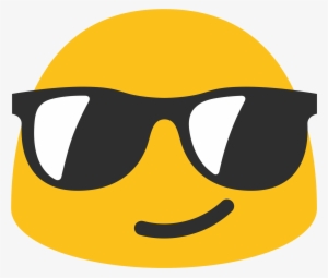 Vector Sunglasses Emoji - Google Emoji Sunglasses