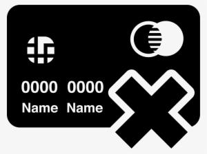 No Credit Card - Purchase Receipt Icon Png