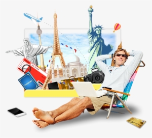 Travel Png Transparent - Package Deal Traveling