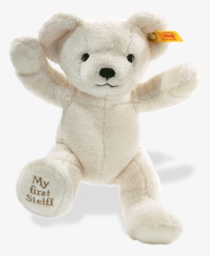 White Teddy Bear Png - My First Steiff Teddy Bear, Cream
