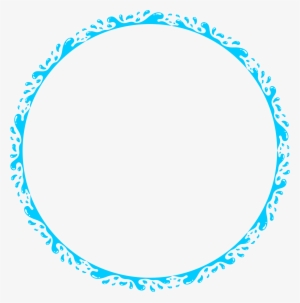 This Free Icons Png Design Of Water Splash Circle Frame