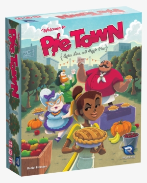 Pietown Box 3d Rgb - Pie Town Board Game