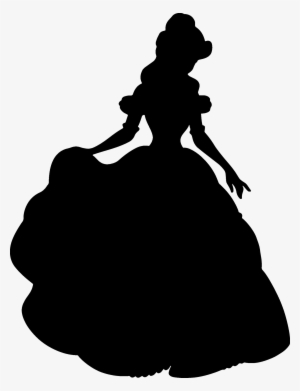 Silhouette Clipart Clipartfest Curio - Belle Silhouette