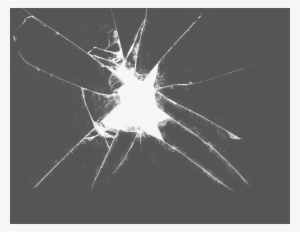 Cracked Glass Texture Png - Hole In Computer Screen