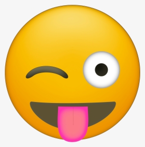 Iphone Emoji Faces Sad Png » 4k Pictures - Winky Tongue Emoji