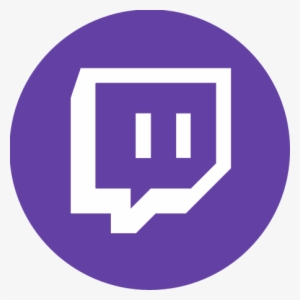 Vk Share Button - Twitch Logo Png Round