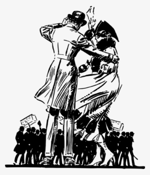 Crowd Visual Arts Drawing Line Art Painting - Drawing