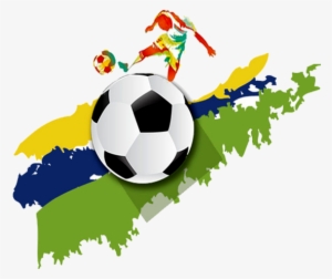 Brazil National Football Team Fc Barcelona Football - Football Graphic Png