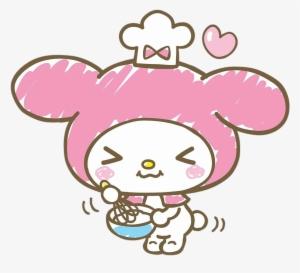 Cute Colorful Watercolor Handpainted Mymelody Sanrio - My Melody ...