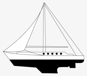 Sailboat Clipart Transparent - Sail Boat No Background