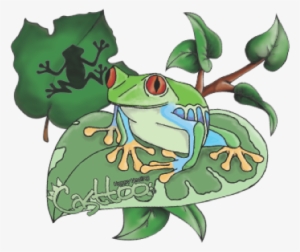 Tree Frog Tattoos - Green Japanese Frog Tattoo On Hand