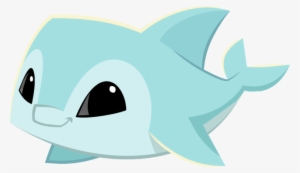 Blue Pet Dolphin - Animal Jam Dolphin