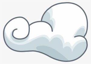 Wispy Clouds Icon - Wispy Cloud Clip Art