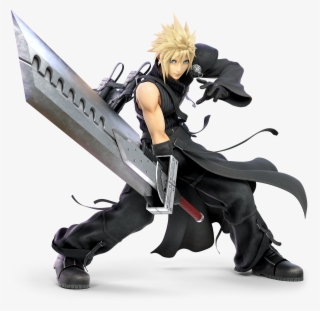 Ultimate Alternative Costumes/skins Character Renders - Super Smash Bros Ultimate Cloud Strife