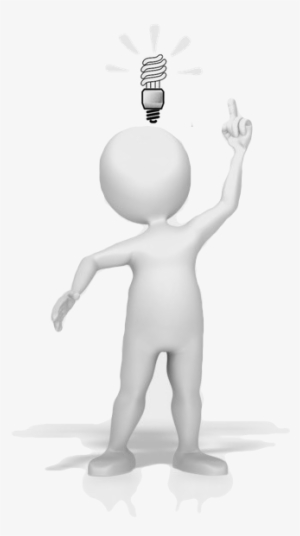 Using Cfl Light Bulb - Illustration