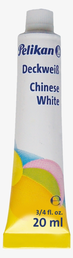 Chinese White Blister 1 Tube 20 Ml - Pelikan 732/3 Watercolor Replacement Tube: Chinese