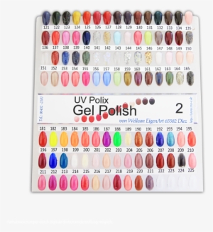 Uv Gel Polish Colour Chart - Ultraviolet