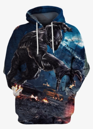 Black Panther Hoodie 3d - Final Fantasy Xv Game Poster Tifa Lockhart 24x18