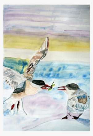 Watercolor Birds 1 - Watercolor Painting