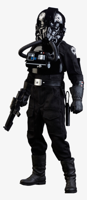 Tie Pilot - Sideshow Tie Fighter Pilot Figure From Star Wars Scale:
