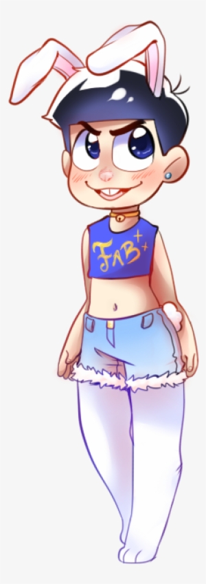 @bubbles-artblog Drew A Lil Bunny Kara For Me And I - Cartoon