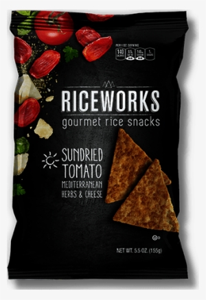 Sundried Tomato Rice Snacks - Rice Works Chips