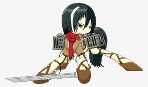 Parallaxmlp, Attack On Titan, Mikasa Ackerman, Ponified, - Sasha Aot Mlp