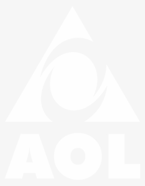 Aol Logo Black And Ahite - Samsung Logo White Png