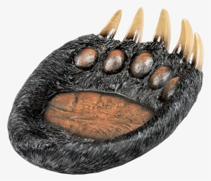 Resin Bear Paw Candy Dish