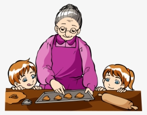 Grandparent Grandma Clipart Explore Pictures - Grandma Cookies Clip Art