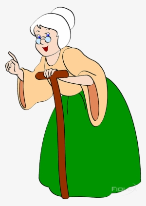 Grandma3 - Clip Art Of Grand Mother