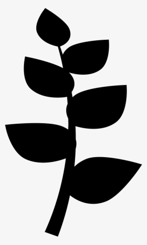Open - Black Leaf Emoji
