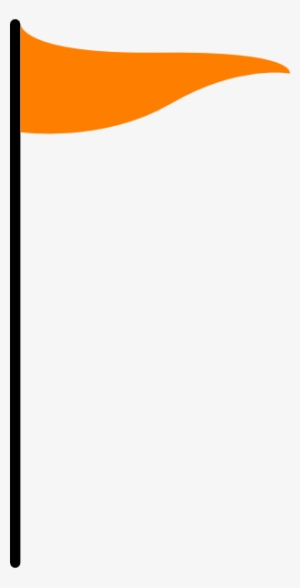Orange Flag Hi Clipart - Orange Flag Clipart Png