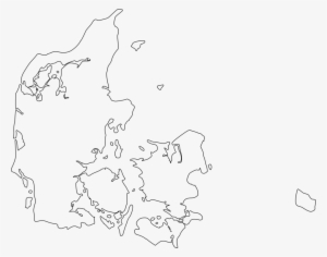 Blank Map County Of Greenland, Denmark World Map Flag - Denmark Map Png