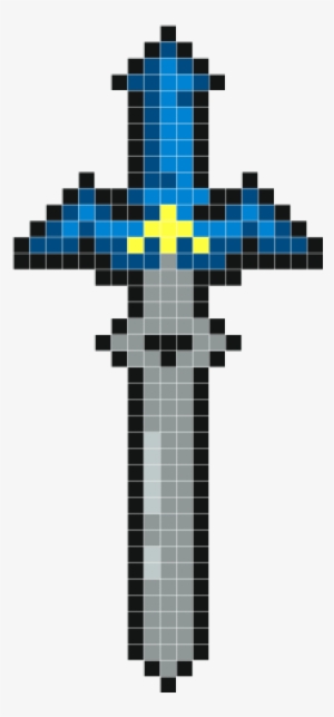 Master Sword - Pixel Art Master Sword