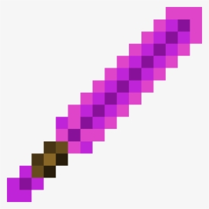 Minecraft Diamond Sword Pixel Art Download - Asuna Sword Minecraft