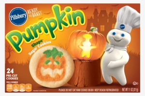 Pillsbury Ready To Bake Pumpkin Shape Sugar Cookies