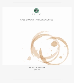 Case Study Swot Analysis Main Image - Starbucks Logo Coffee Stain
