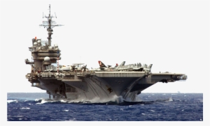 Clip Free Stock Battleship Vector Aircraft Carrier - Uss Kitty Hawk 1996