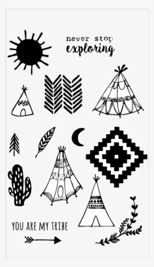 20132 Never Stop Exploring Teepee Set