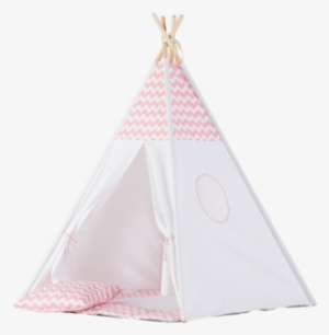 Pink Chevron Teepee Set - Tipi