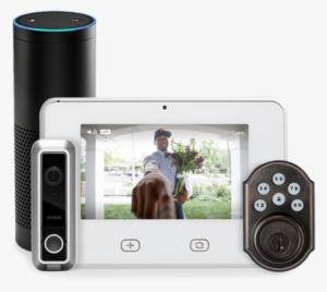 A Complete Smart Home System For Less Than $2 A Day* - Amazon Echo 2-way Smart Speaker - Wireless - Black