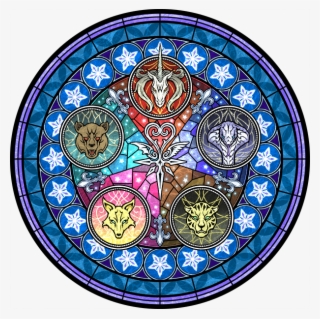War Of Heart [kingdom Hearts X] - Kingdom Hearts Unchained X Stained Glass
