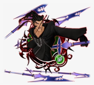 Kingdom Hearts Ii The 3rd Member Of Organization Xiii - Khux Stained Glass Medals