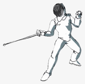 Gold Coast Fencing - Fencing Sport Cartoon Png