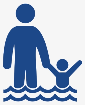 Parent & Child - Children Swimming Logo