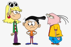 Leni, Lincoln N Eddy Ed Edd N Eddy The Loud House Crossover - Ed Edd N Eddy Loud House